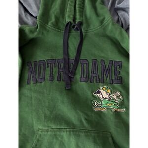 Adidas Notre Dame fighting Irish Hoodie Mens Small embroidered